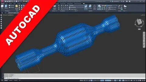 Einfacher Stent - Simple Stent - Autocad 2024 Training - Part Design