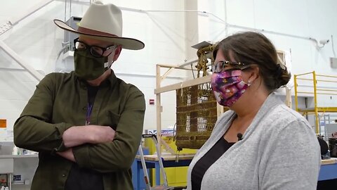 Adam Savage Checks Out the Apollo 11 Command Module!