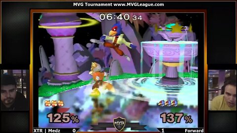 MVG Tournament LS: XTR | Medz (Fox) vs. Forward (Falco)