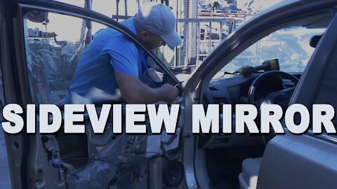 2010 Subaru Outback Driver Door Side View Mirror Removal