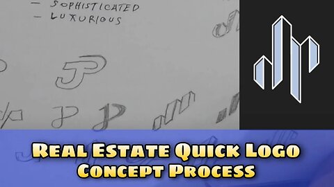 Real Estate Quick Logo Concept Process