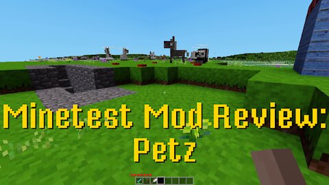 Minetest Mod Review: Petz