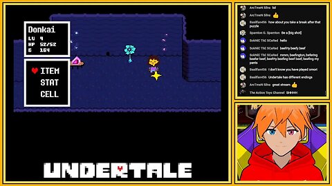 First time with UNDERTALE. Backseat gamers rejoice and may god help us all