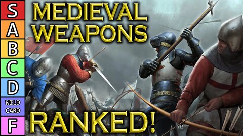 Medieval BATTLEFIELD weapons RANKED by weapons nerd!!