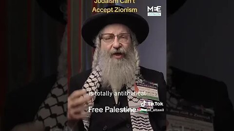 Why Judaism Cannot Accept Zionism