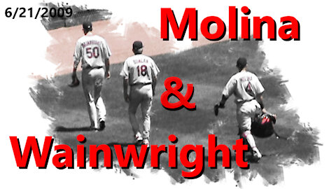 Adam Wainwright and Yadier Molina