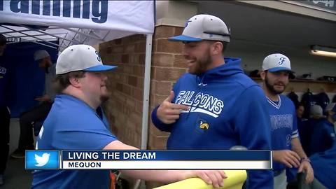 Concordia baseball team helps fan realize his dream