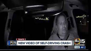 Tempe police release dash cam video of deadly Uber crash