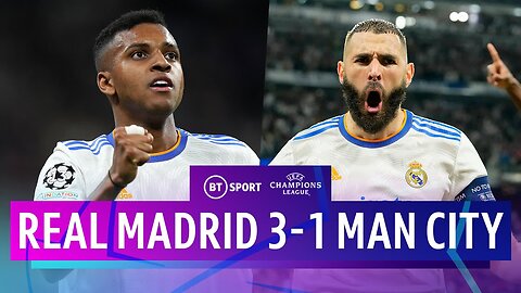 Real Madrid v Manchester City 6-5 Incredible Comeback in Champions League (Cinematic Highlights)