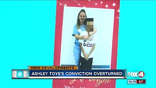 Ashley Toye's conviction overturned