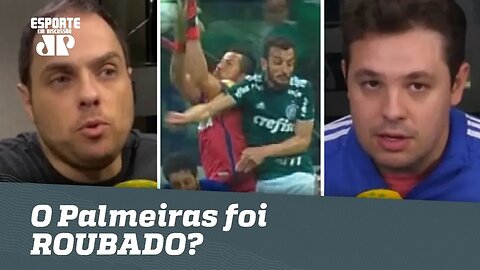 O Palmeiras foi ROUBADO contra o Cruzeiro? Veja DEBATE!