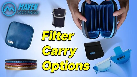 Maven Filters - Magnetic Photography Filter Carry Options