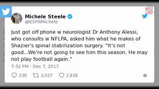 NFLPA Doctor Gives Ryan Shazier Injury Update