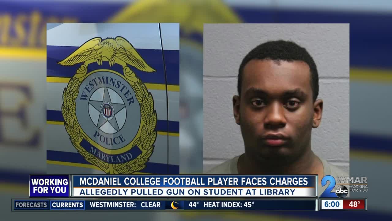 McDaniel College student charged with threatening another student with a gun