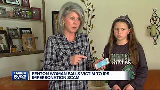 Fenton woman falls victim to IRS impersonation scam