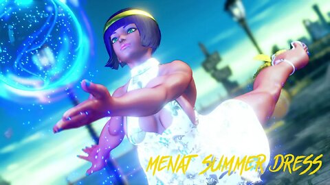 Street Fighter V Menat Summer Dress Outfit