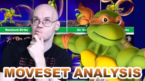 Mew2king Analyzes Michelangelo's Moveset in Nickelodeon All-Star Brawl!