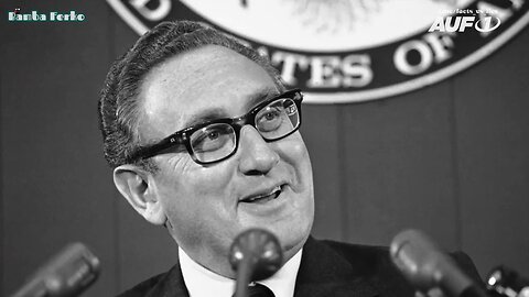 Heinz Alfred Kissinger, der Friedensnobelpreisträger...