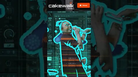 Tutorial | Como editar música | Cakewalk By BandLab #shorts