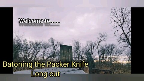 packer knife torture test stone fall knives