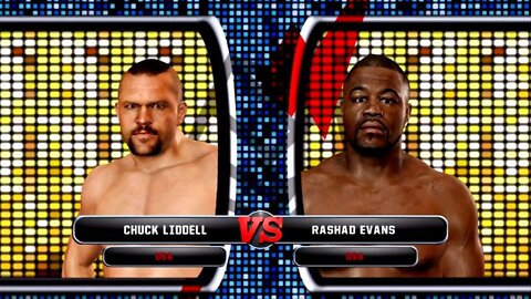 UFC Undisputed 3 Gameplay Rashad Evans vs Chuck Liddell (Pride)