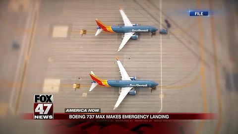 Boeing 737 Max jet makes emergency landing in Florida