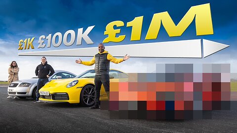 £1,000 vs £100,000 vs £1,000,000 Sports Car! Which Is Best?! | 4K