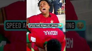 IShowSpeed Cries Because Of Portugal Losing To Marocco! 😭