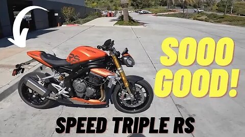 The 2023 Triumph Speed Triple RS Is A Fantastic Motorcycle