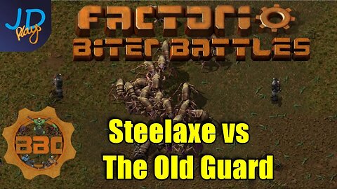 Factorio PvP Biter Battles ⚙️ BBChampions ⚙️ Steelaxe vs The Old Guard