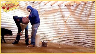 Soundproofing/Acoustic Walls | Underground Earthbag Building | Weekly Peek Ep74