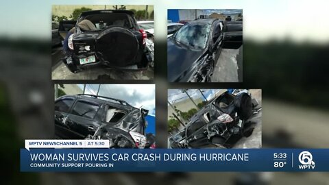 Animal rescue leader grateful for help after violent crash during Hurricane Nicole