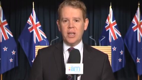 NZ Minister for COVID response Chris Hipkins: "Next phase will be chasing up unvaxxed people"