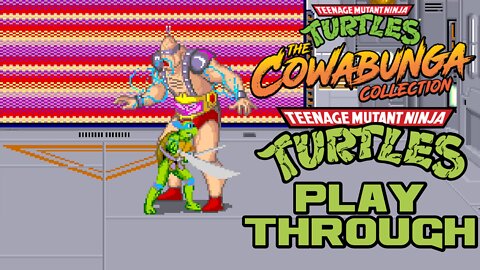 🐢⚔️🥷🏻 TMNT: The Cowabunga Collection - TMNT Playthrough - Nintendo Switch 🥷🏻⚔️🐢 😎Benjamillion