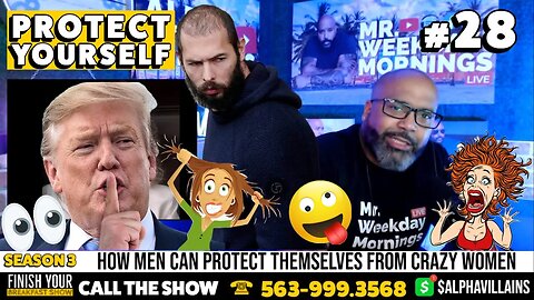 Donald Trump Proves Men Have To Protect Themselves From Crazy Women | Finish Your Breakfast Show