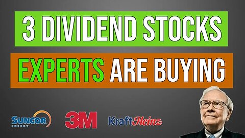 Top 3 Dividend Stocks Experts Are Buying (2019/2020)