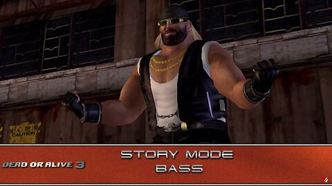 Dead or Alive 3: Story Mode - Bass