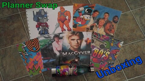 Happy Planner Swap Unboxing #unboxingvideo #swap #80s