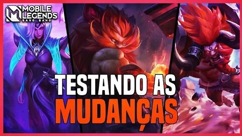 TESTEI TODAS AS MUDANÇAS DO SERVER AVANÇADO E TA SIMPLESMENTE SURREAL | MLBB