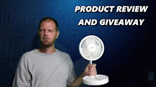 Sunglife portable fan. Does it blow?? (Product Review and Giveaway)