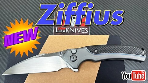 WE Ziffius button lock knife