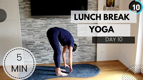 Day 10 - Lunch break YOGA / NEW HABITS YOGA/ DAISYYOGA