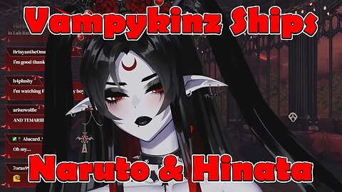 @Vampykinz Ships Naruto & Hinata #vtuber #clips