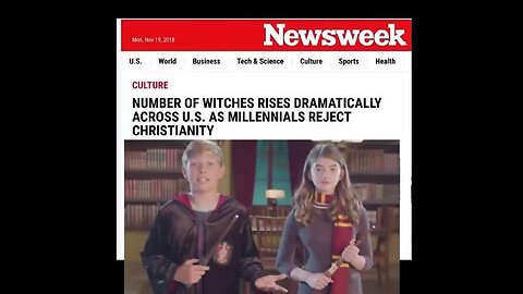 Call: Sickening! Witch Population Doubles As Millennials Are Turning To Satan..