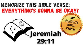 Bible Memory Verses - Memorize Jeremiah 29:11 KJV Bible Verse with Music