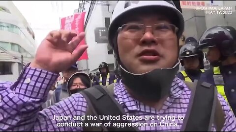 Japanese protesters demonstrated against the G7 summit held in Hiroshima