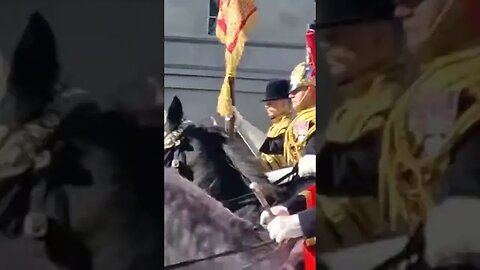 King Charles at horse guards #horseguardsparade