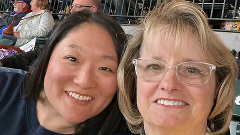 She took me out to the ballgame for Mother’s Day. 🥰