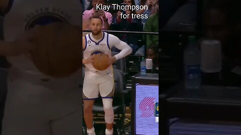 #klaythompson #impressive #tress #shots #gsw#portland #update #nba #basketball #league #pass