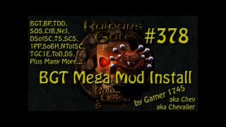 Let's Play Baldur's Gate Trilogy Mega Mod Part 378